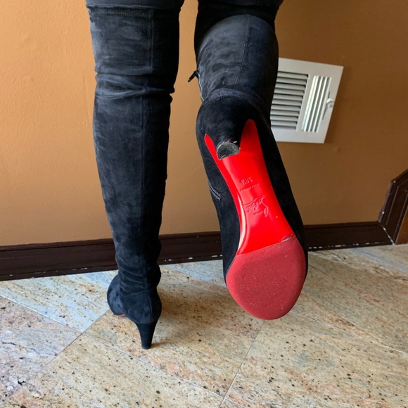 louboutin thigh high boots - Picture 4 of 5